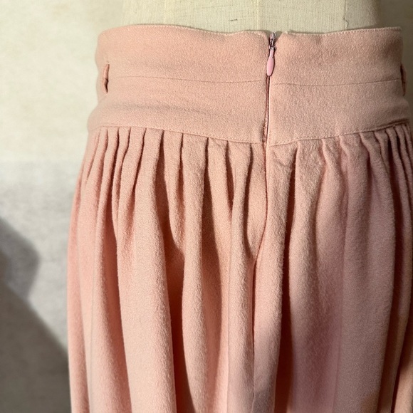 Vintage Saks Fifth Avenue Blush Pink Full Skirt - Picture 3 of 4